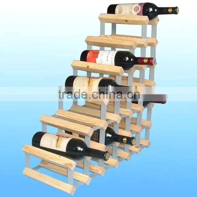 China Factory Made Custom Design High Quality Wooden Wine Racks