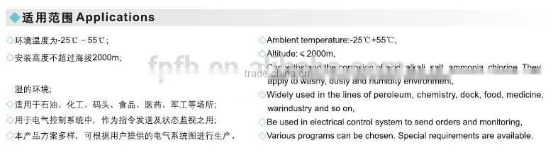 Water proof corrosion proof dust-proof control station