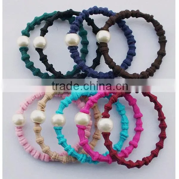 pearl knot design decorative girls hair bands for girls