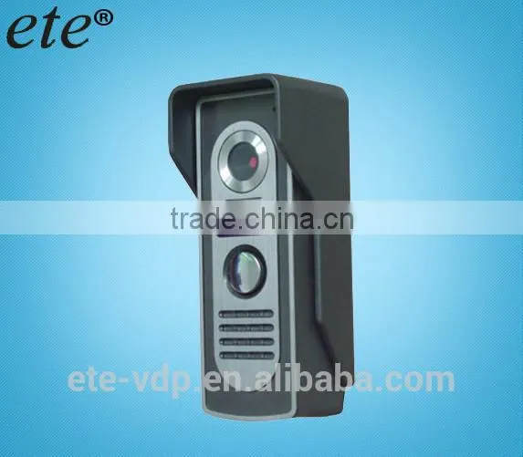 10 inch touch button door bell / door phone 10"tft-lcd 4-wire video door phone intercom system ete video door phone