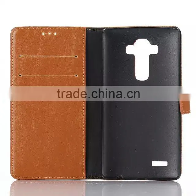 For LG G4 Leather Wallet Case