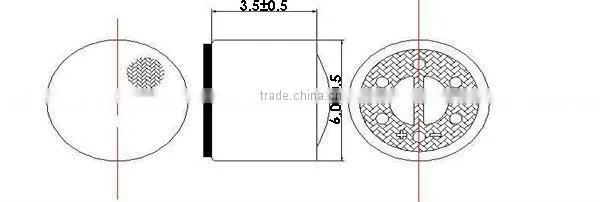 Europe Precision OEM condenser microphone