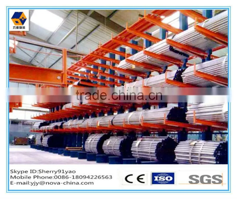 Industrial Metal Cantilever Racking for Warehouse Storage System