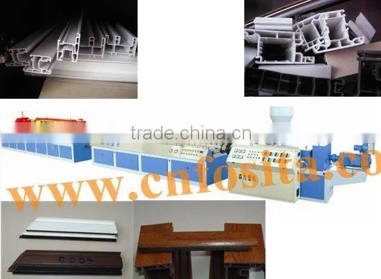PVC profile extruder machine/window frame