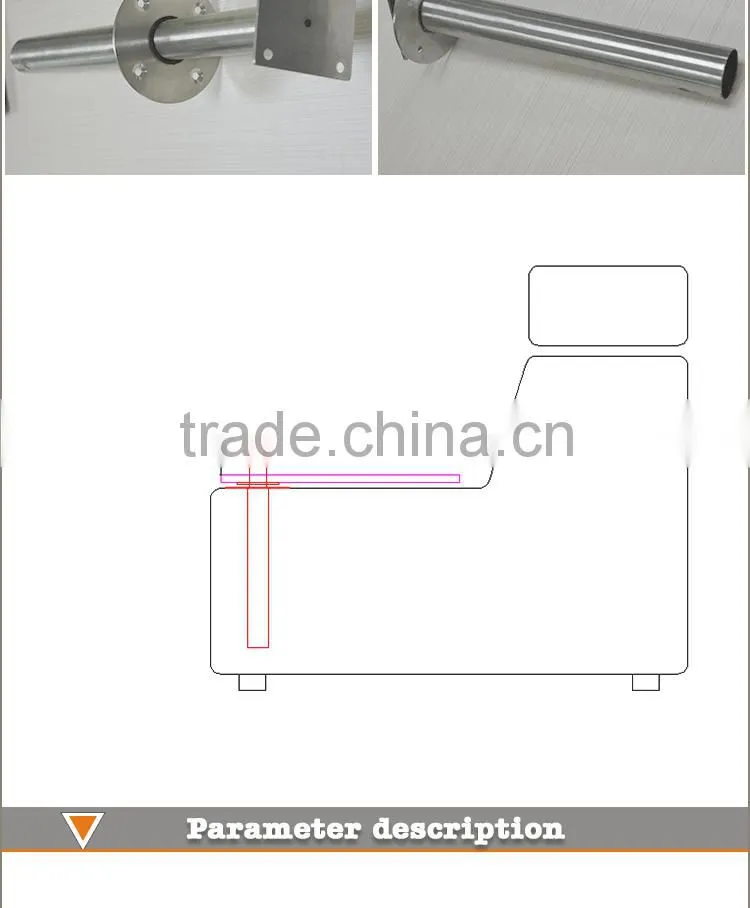 DLS CT-820 stainless steel coffee table lifting hinge