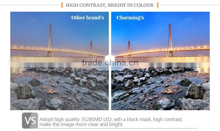 2015 new offer portable good durablity indoor video led display customized