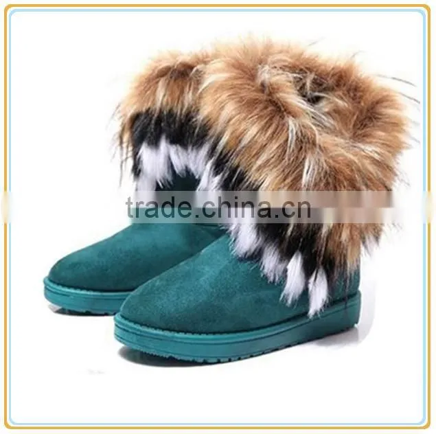 women winter warm high long snow Ankle boots cheap girl snow boots