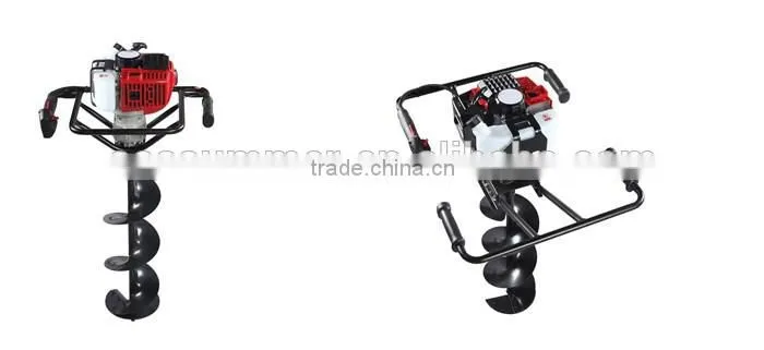 earth drill machine 49cc 2 stroke Gasoline engine earth auger drill 1E44F