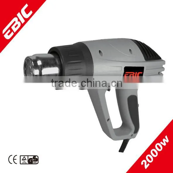 EBIC heat shrink mini gun 2000W shrink wrap heat gun with hot air gun holder