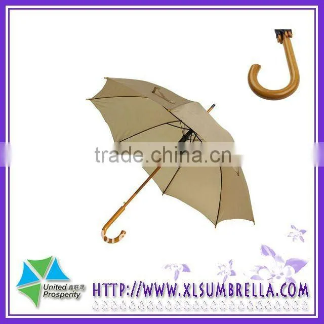 Promotion Stick wooden Rain umbrella