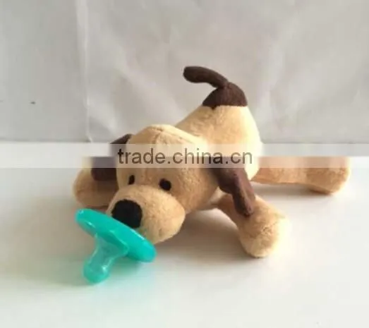 Pacifier With Plush Toy / Plush Pacifier / Plush Toy Pacifier/Plush Animal Baby Pacifier Toy