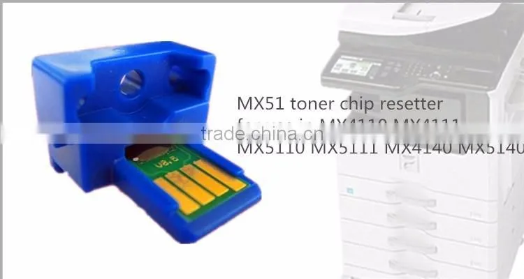 Toner chip resetter for use in sharp mx4140 mx51 copiers
