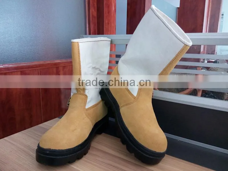 industrial cheap workman's steel toe brand safety shoes/boots