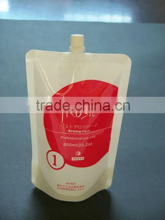 Stand up spout pouch bag for Hair treatment essence