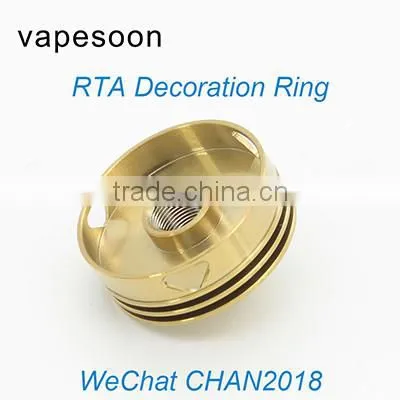 RTA Decoration wide bore drip tip inhaler for RTA Atomizer Heat Radiator for mechanical mod 510 screw heat disperser