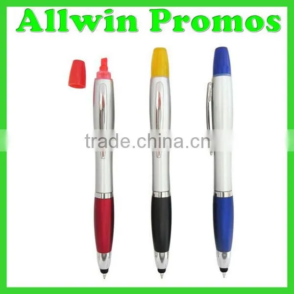 Top Selling stylus pen with highlighter