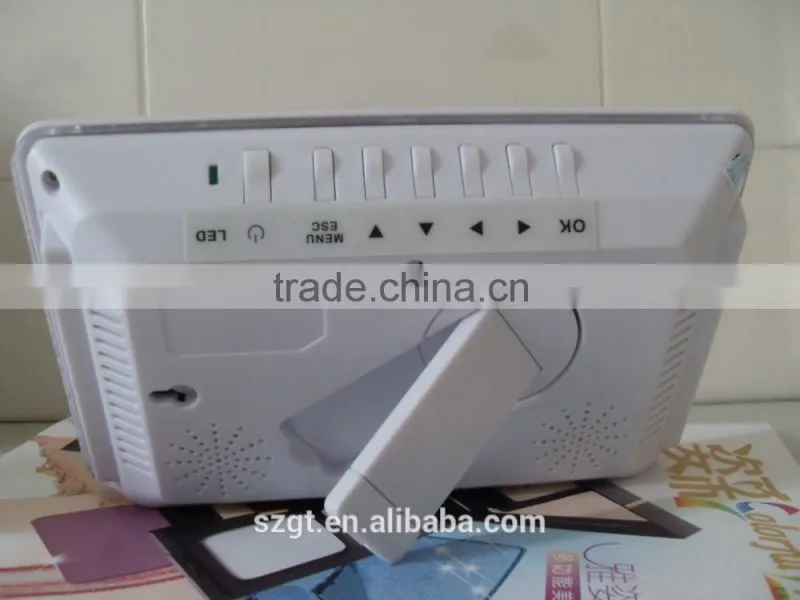 Infant Monitor Two Way Speaker 1-4 Cameras Optional Color TFT Factory Price 2.4GHz 7 Inch Baby Monitors