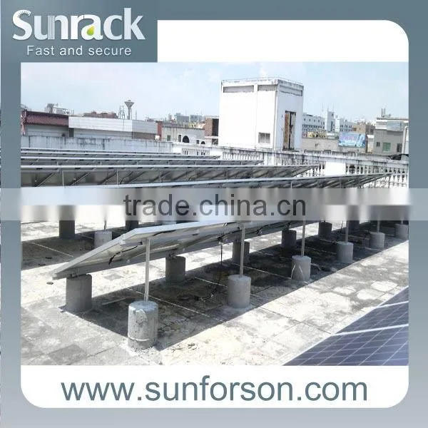 Aluminum Extrusion Solar PV Mounting Structure