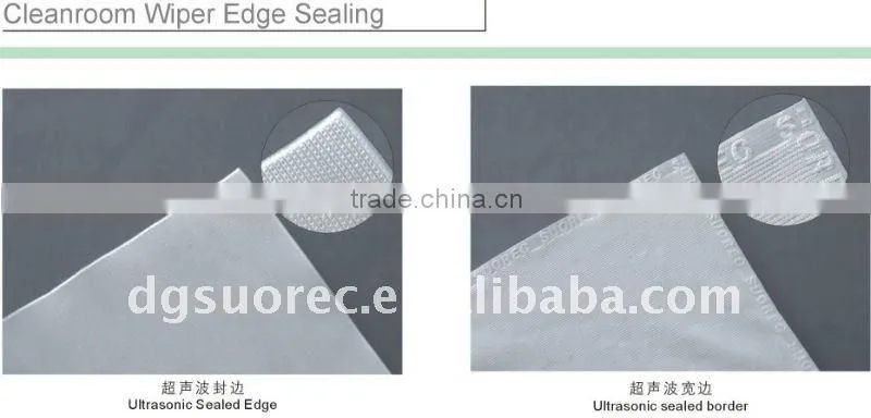 LCD rolled microfiber wiper