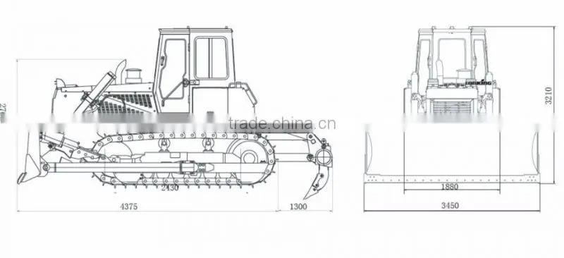 LD160S china shantui bulldozer/Lonking bulldozer/xcmg bulldozer