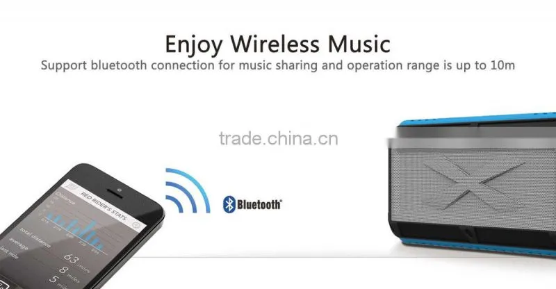 New Design Blutooth Speaker With Shockproof Dustproof Waterproof Funtion