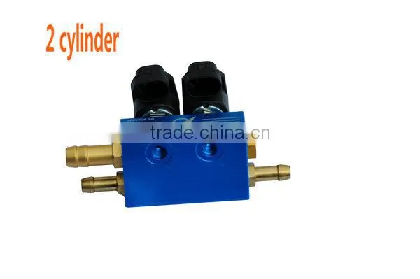 CNG fuel injector rail / rail injectors for lpg cng