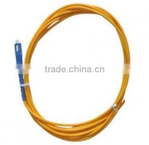 OEM SM fiber optical SC/APC pigtail SC singlemode simplex fiber optic pigtail 0.9mm