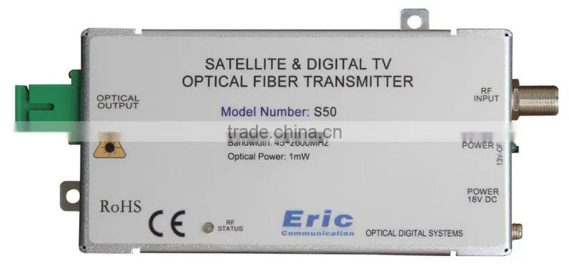 ERIC 2015 OEM/ ODM Satellite Optical Fiber Transmitter and Receiver