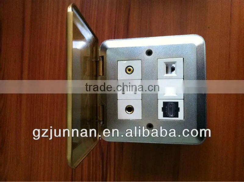 New design flip up floor mounted sockets