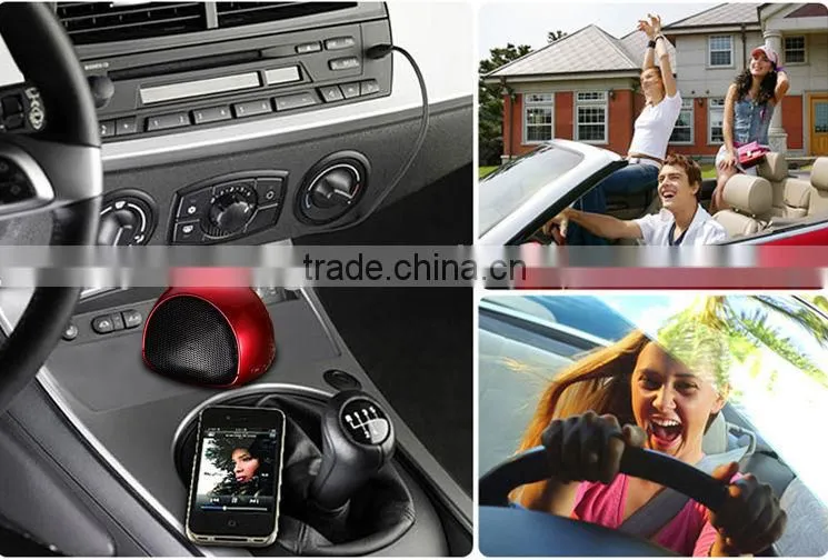2014 Chiese steamed bread shape Boombox Bluetooth speaker with hands free