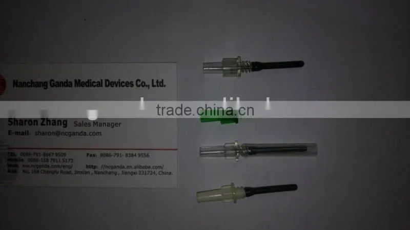 21G luer adapter needle