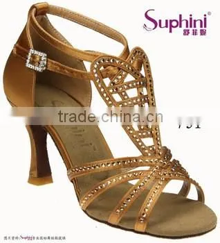 Rhinestone/Crystal buckle sales well ladies latin dance Shoes by Suphini Dance Shoes
