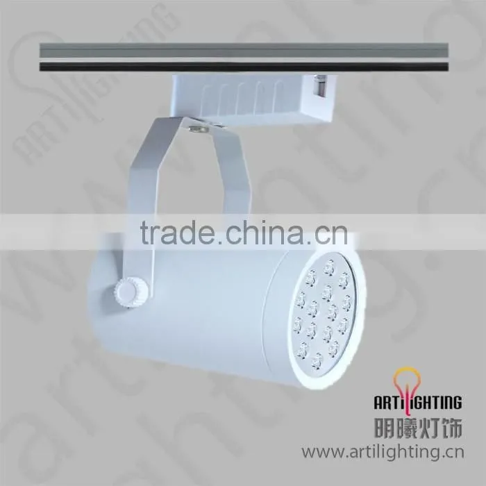 High bright energy saving 7W 9W 12W 15W 18W 20W 30W LED track spot light for shops