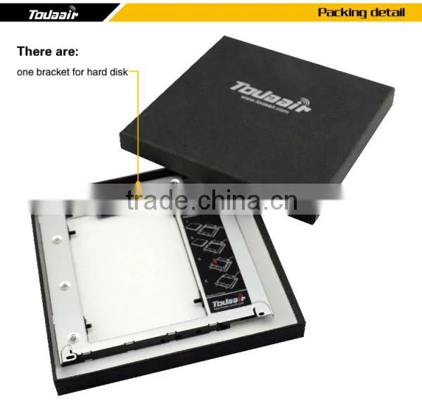Good Quality Todaair laptop HDD Hard Drive Caddy For portable docking station clone