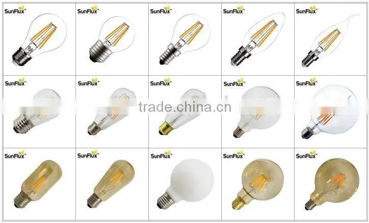 Vintage Light Bulbs LED T45 Gold LED Retro Bulb