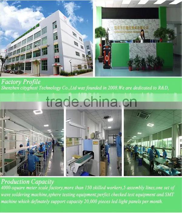 36W 600x600mm 50mm thickness blue sky with cloud scenery frameless led panel light