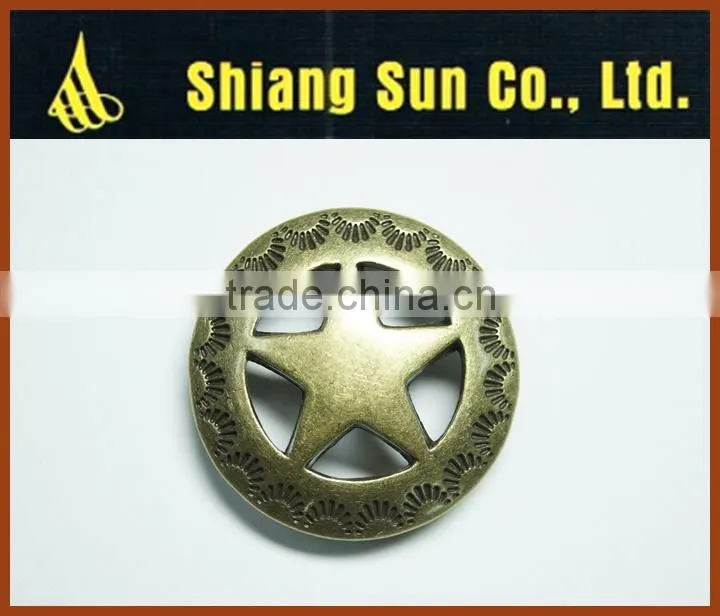 Hot selling nice design pistol conchos