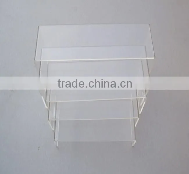 Wholesale acrylic shoe shelf display rack acrylic shoes display stand