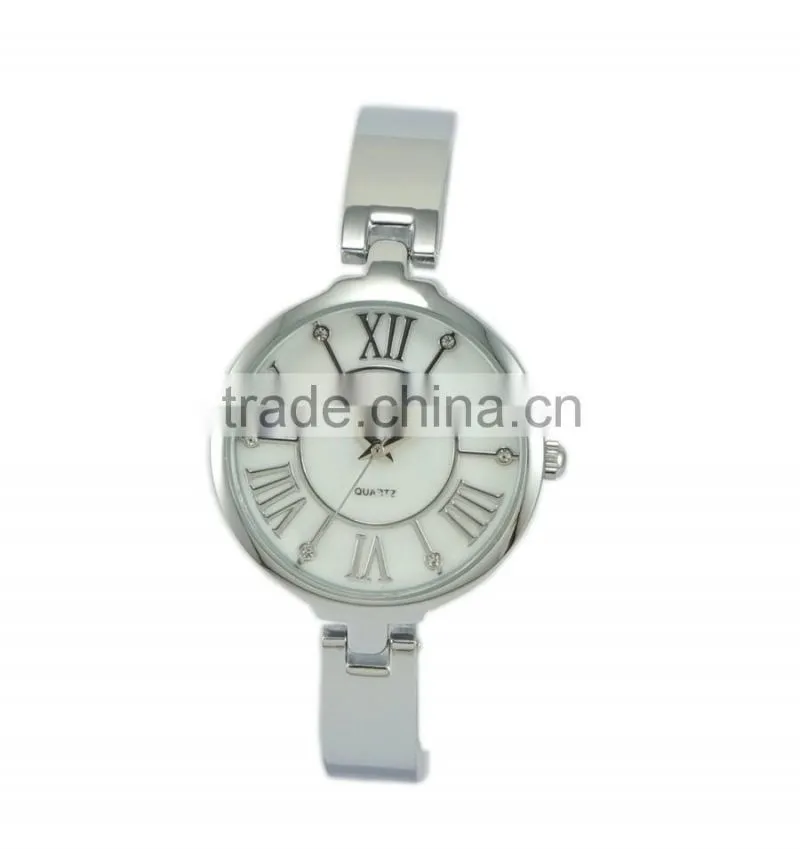 New roman design mother of pearl dial ladies fancy watches