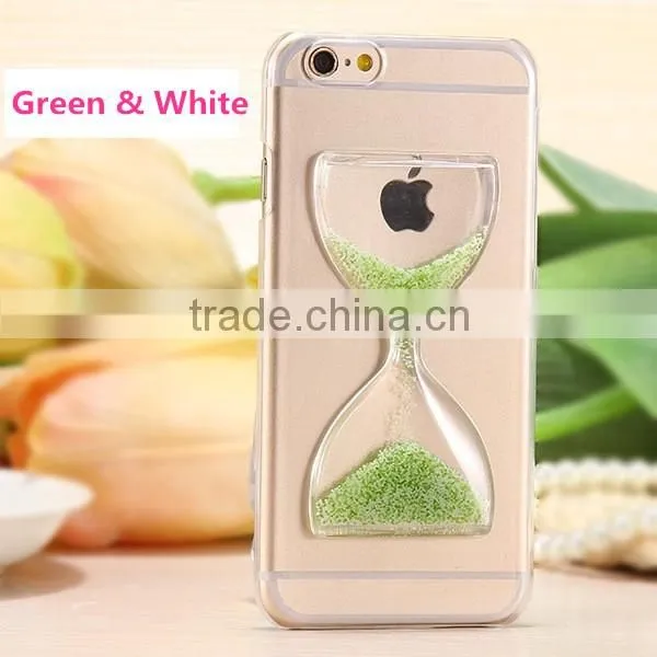 Fantastic Hourglass Design Colorful Clear PC Case for IPhone 6 /6s /6 plus