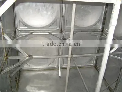 Sectional stainless steel water tank with good quality and price
