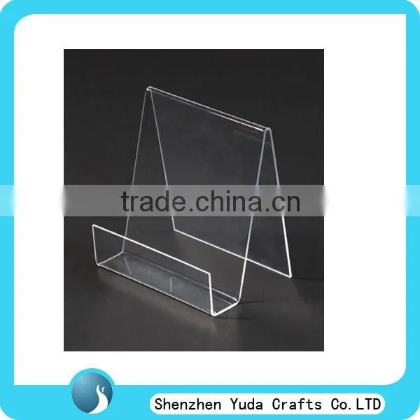 Acrylic Book Holder for Sale, Clear Literature Display Stand, Acrylic Stand for Book