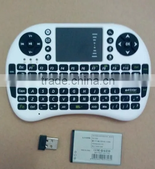 2.4G Mini Wireless Keyboard with Touchpad F PC Pad Google Andriod TV Box