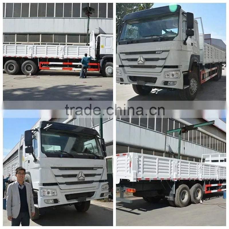 SINOTRUK HOWO 6X4 Cargo truck 371hp heavy duty truck
