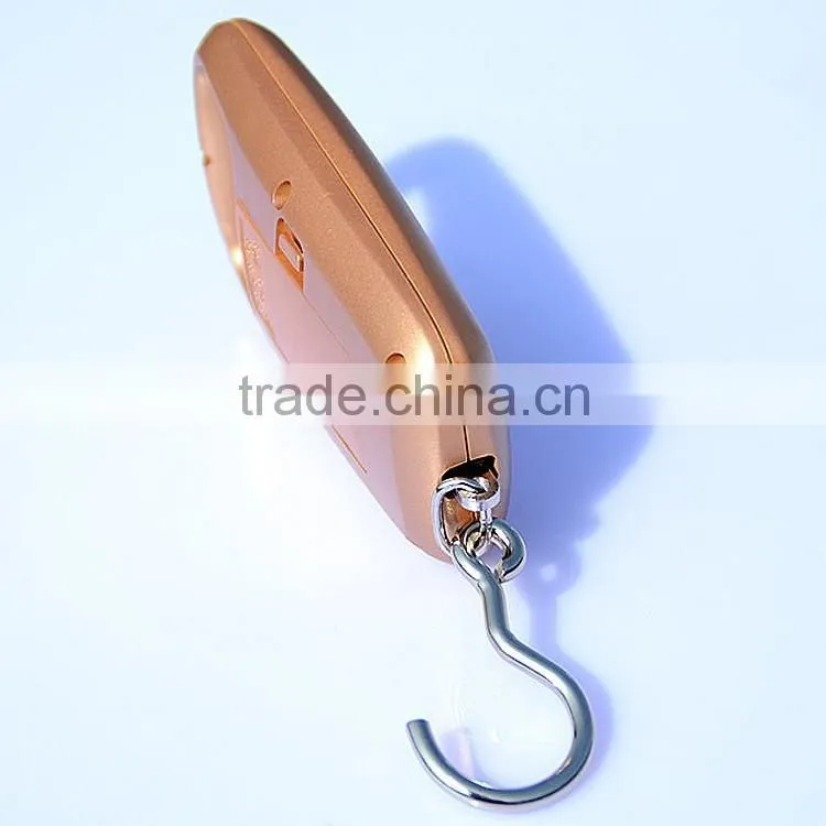 Low cost with best quality portable mini digital hanging luggage scale 50kg/10g