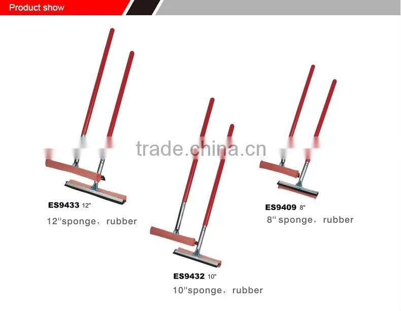 felt squeegee with wood handle