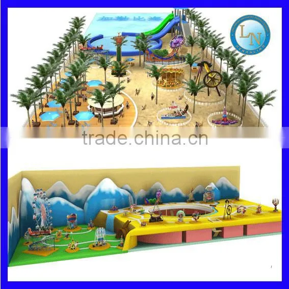 Hot Children Playground Attractions Modern Times Amusement Ride
