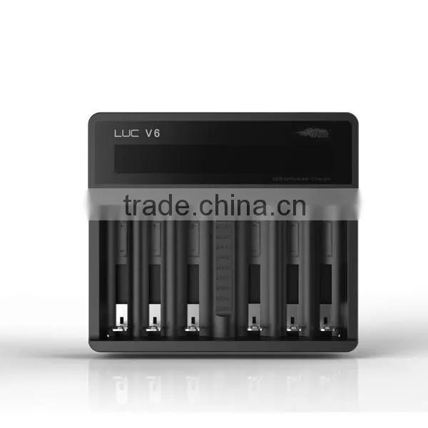 High quality Efest V6 charger with car charger and USB output function charger