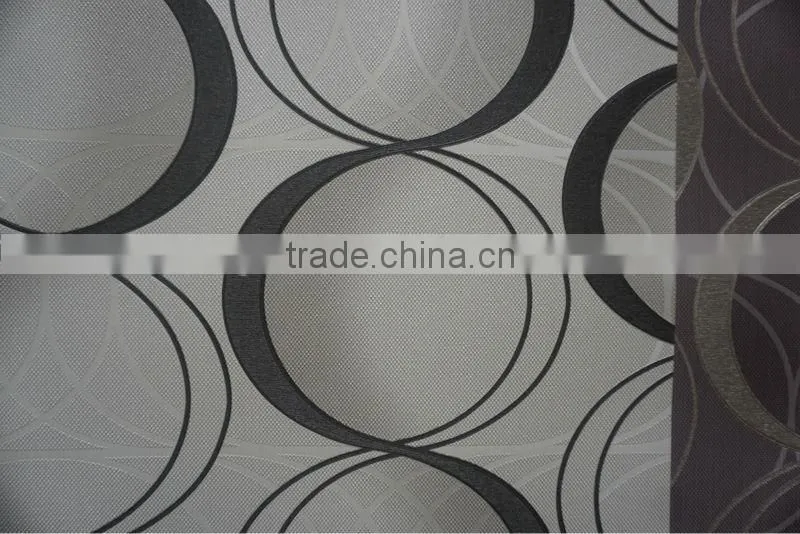 3d vinyl embossed wallpaper for home decoration
