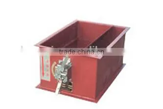 Rectangular marine fire damper